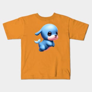 Dog X Dolphin AKA DOGPHIN Kids T-Shirt